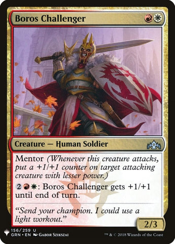 Image for Boros Challenger (156) (LIST) - Magic: The Gathering
