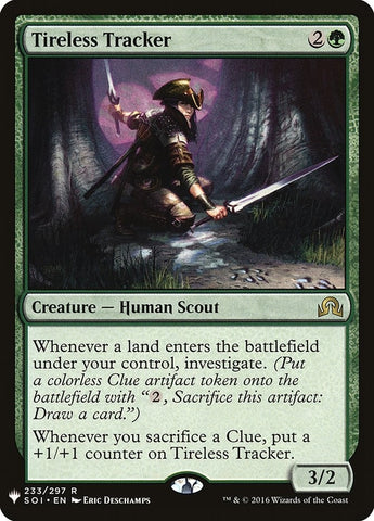 Image for Tireless Tracker (233) (LIST) - Magic: The Gathering