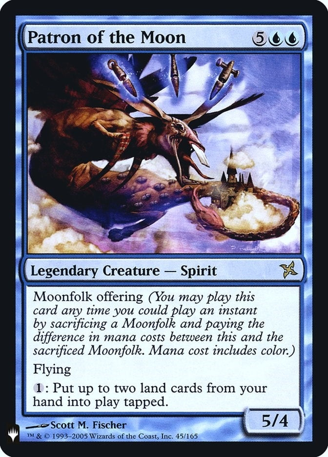 Image for Patron of the Moon (45) (LIST) - Magic: The Gathering
