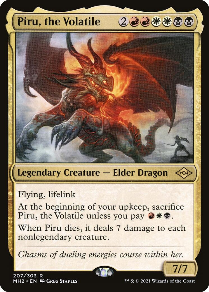 Piru, the Volatile [Modern Horizons 2]