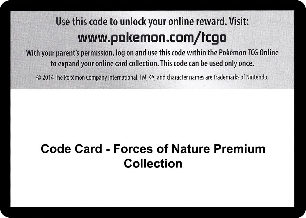 Image for Code Card - Forces of Nature Premium Collection (SM06) - Pokemon
