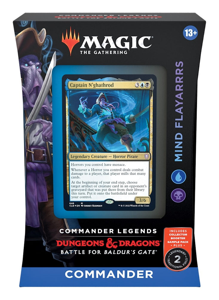 Image for Commander Legends: Battle for Baldur's Gate - Mind Flayarrrs Commander Deck - Magic: The Gathering