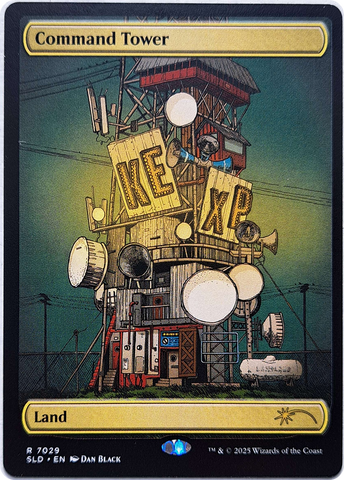 Command Tower (7029) (Rainbow Foil) [Secret Lair Drop Series]