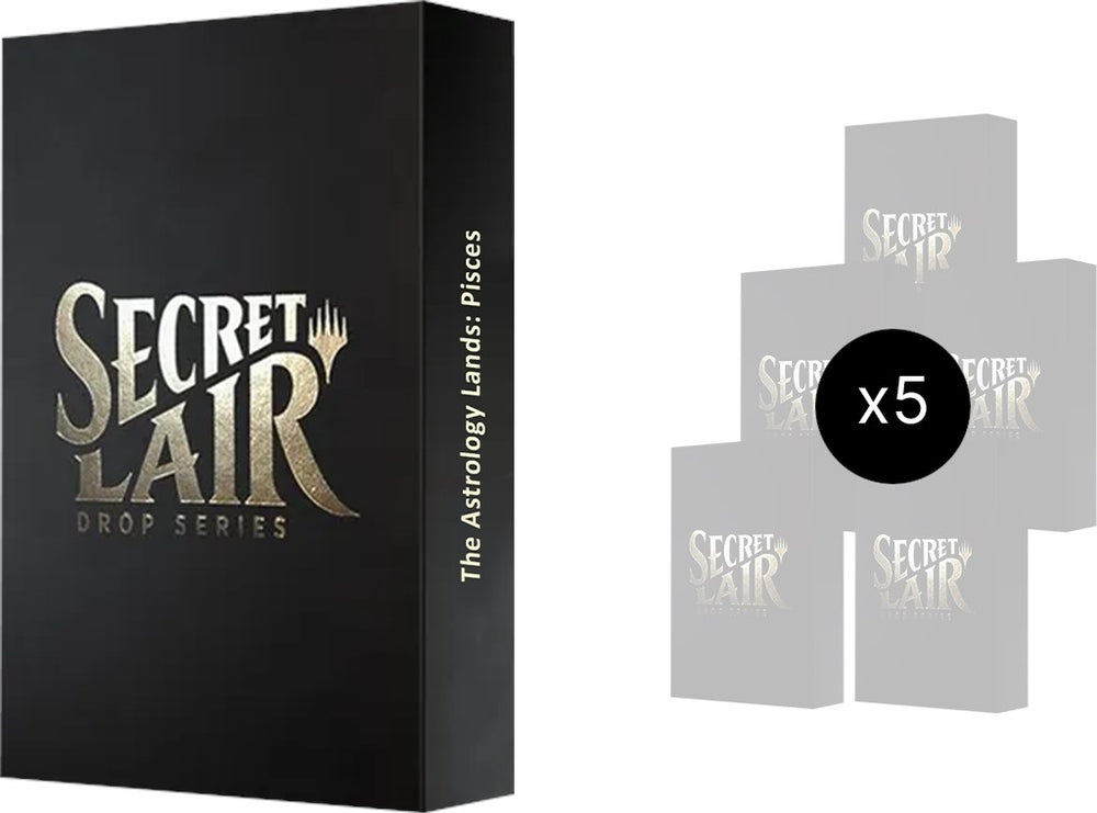 Image for Secret Lair: Astrology Lands (Pisces) Bundle - Non-Foil Edition - Magic: The Gathering