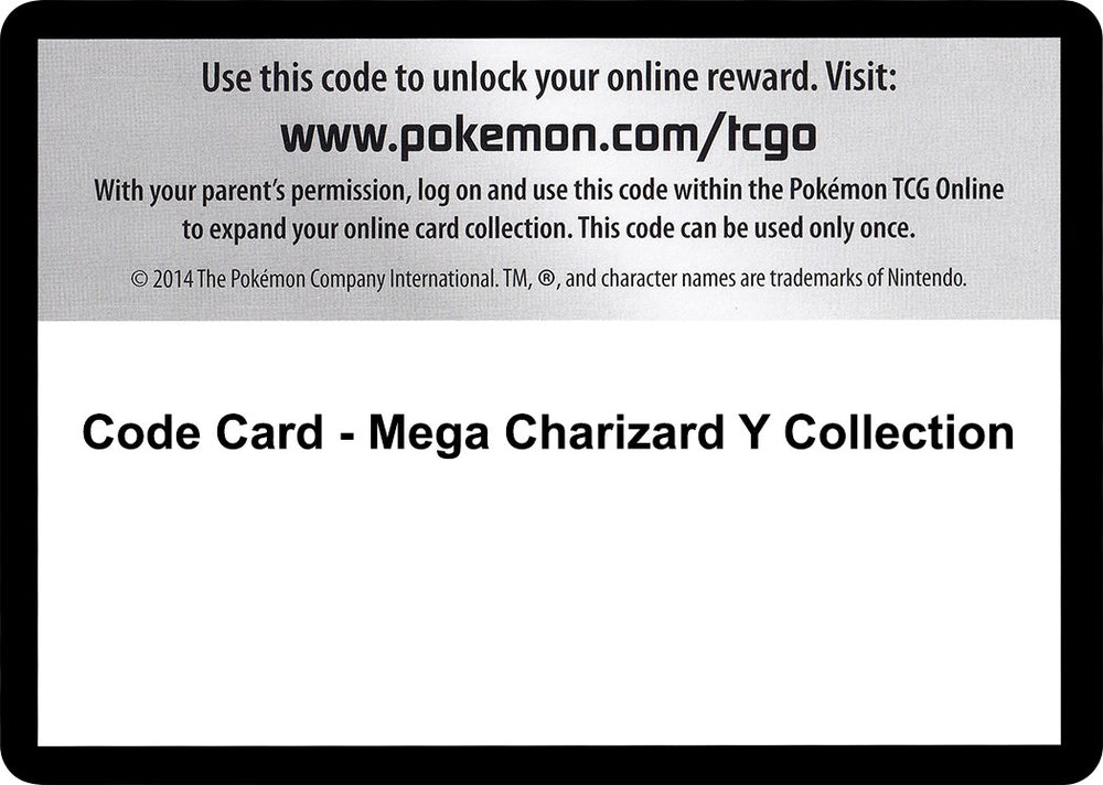 Image for Code Card - Mega Charizard Y Collection (FFI) - Pokemon