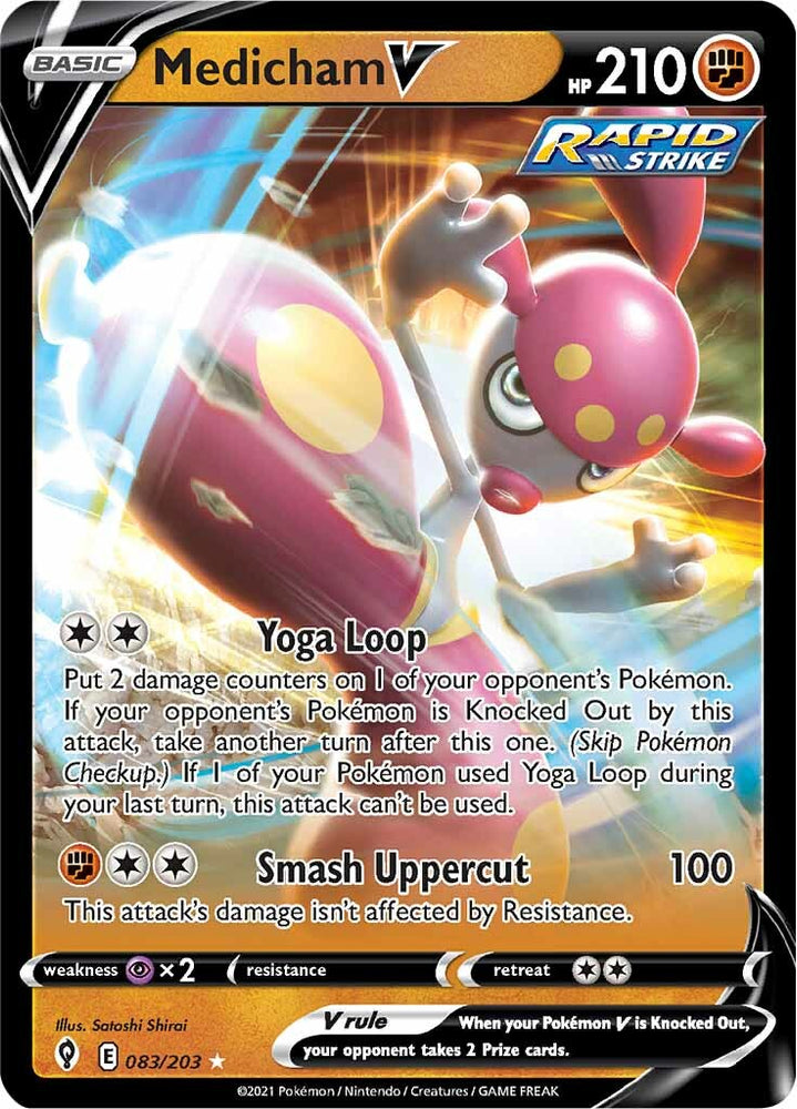Medicham V (083/203) [Sword & Shield: Evolving Skies]
