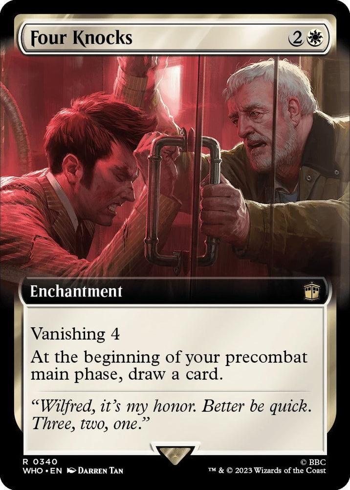 Four Knocks (Extended Art) [Doctor Who]