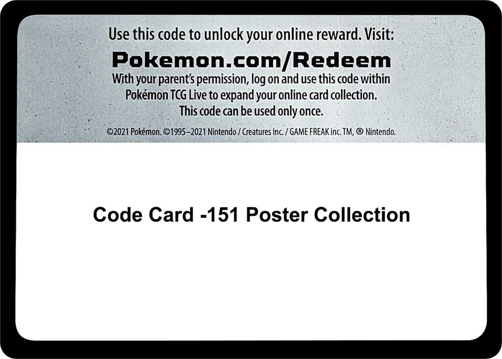 Image for Code Card -151 Poster Collection (MEW) - Pokemon