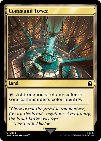 Command Tower (0855)(Surge Foil) [Doctor Who]