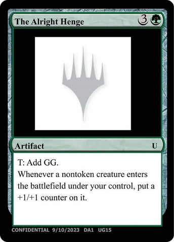 Image for The Alright Henge - Magic: The Gathering