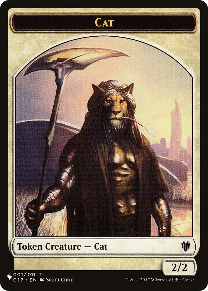 Image for Cat (001) // Dog Double-Sided Token (1 // 10) - Magic: The Gathering