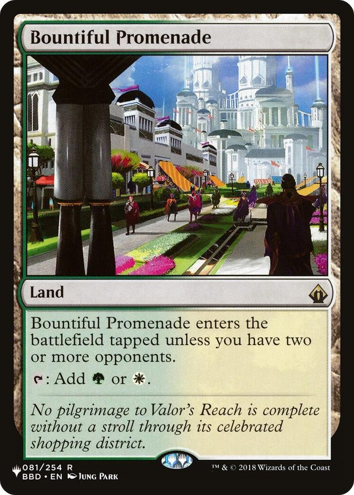 Image for Bountiful Promenade (081/254) (LIST) - Magic: The Gathering