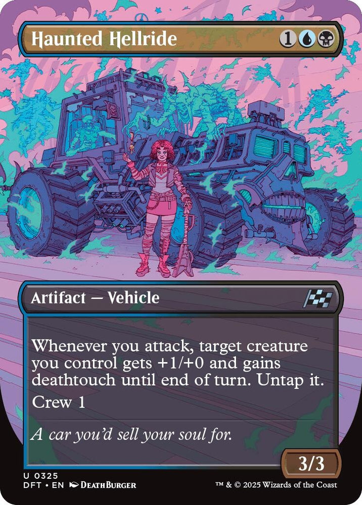 Haunted Hellride (Borderless) [Aetherdrift]