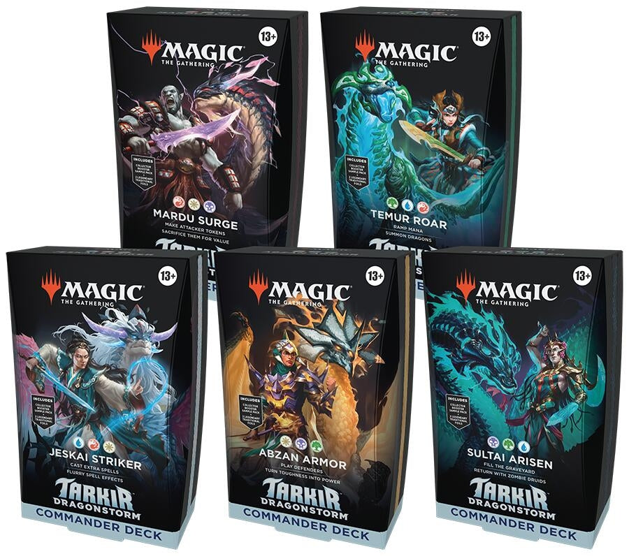 Image for Tarkir: Dragonstorm Commander Deck Case - Magic: The Gathering