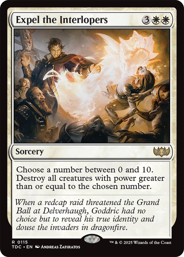 Expel the Interlopers [Tarkir: Dragonstorm Commander]