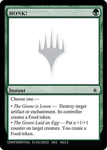 Image for HONK! - Magic: The Gathering
