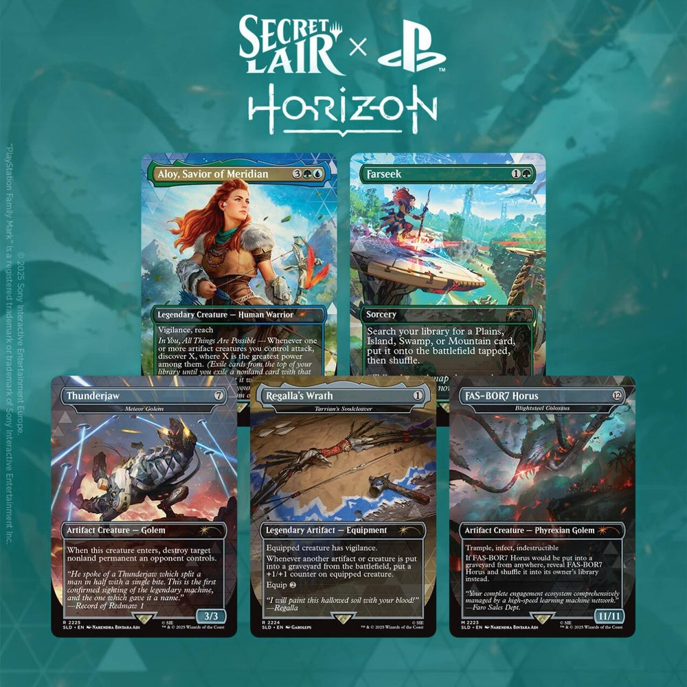 Image for Secret Lair x Horizon: Into the Forbidden West - Non-Foil Edition - Magic: The Gathering