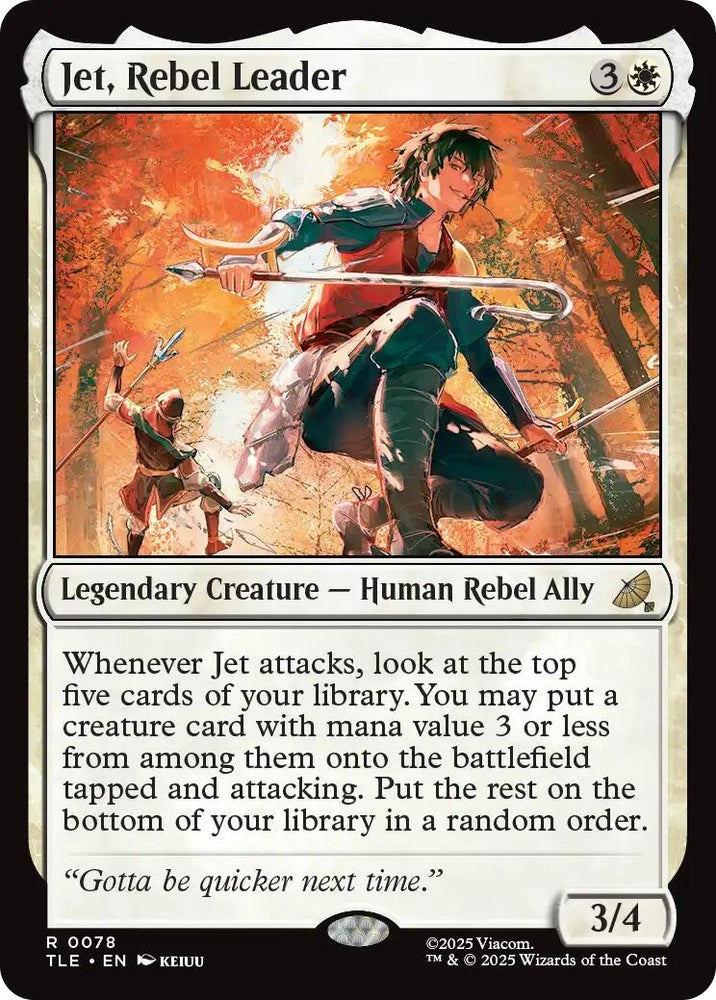 Jet, Rebel Leader [Avatar: The Last Airbender: Eternal-Legal]