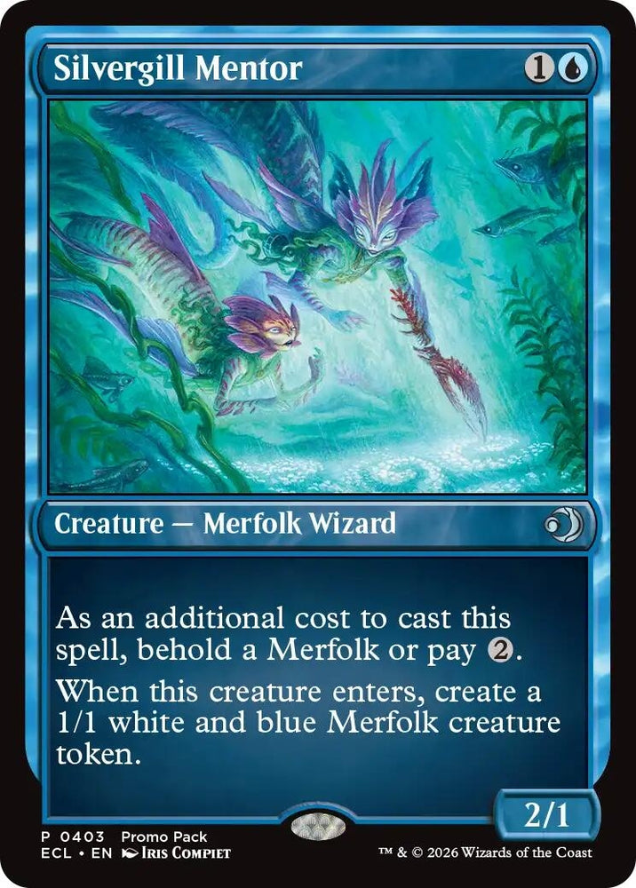 Image for Silvergill Mentor (403) - Magic: The Gathering