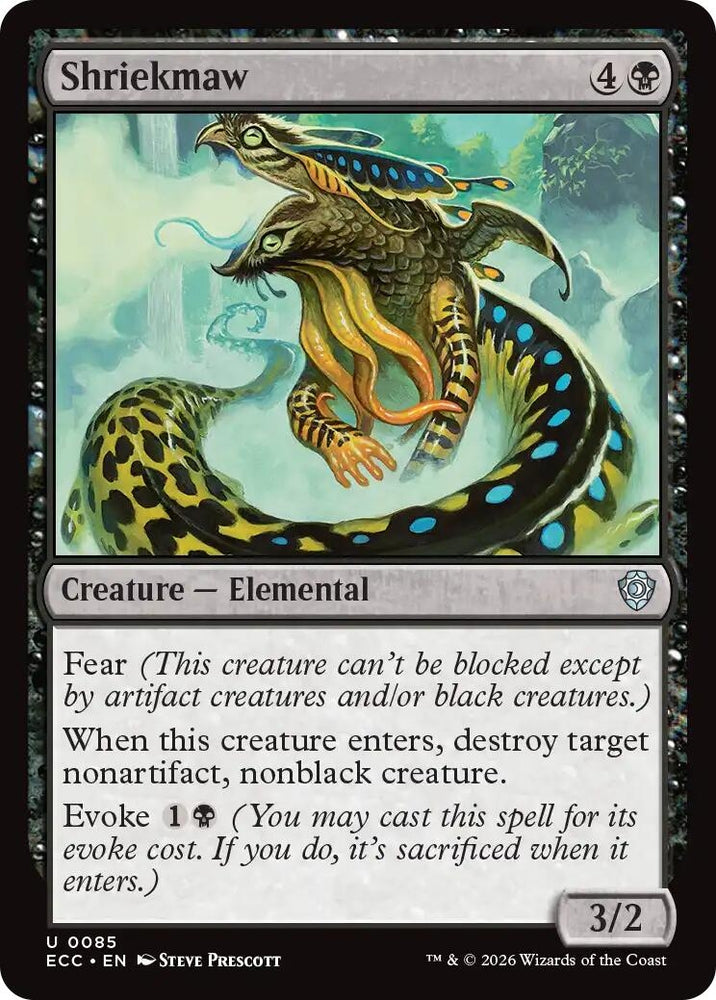 Image for Shriekmaw (85) - Magic: The Gathering