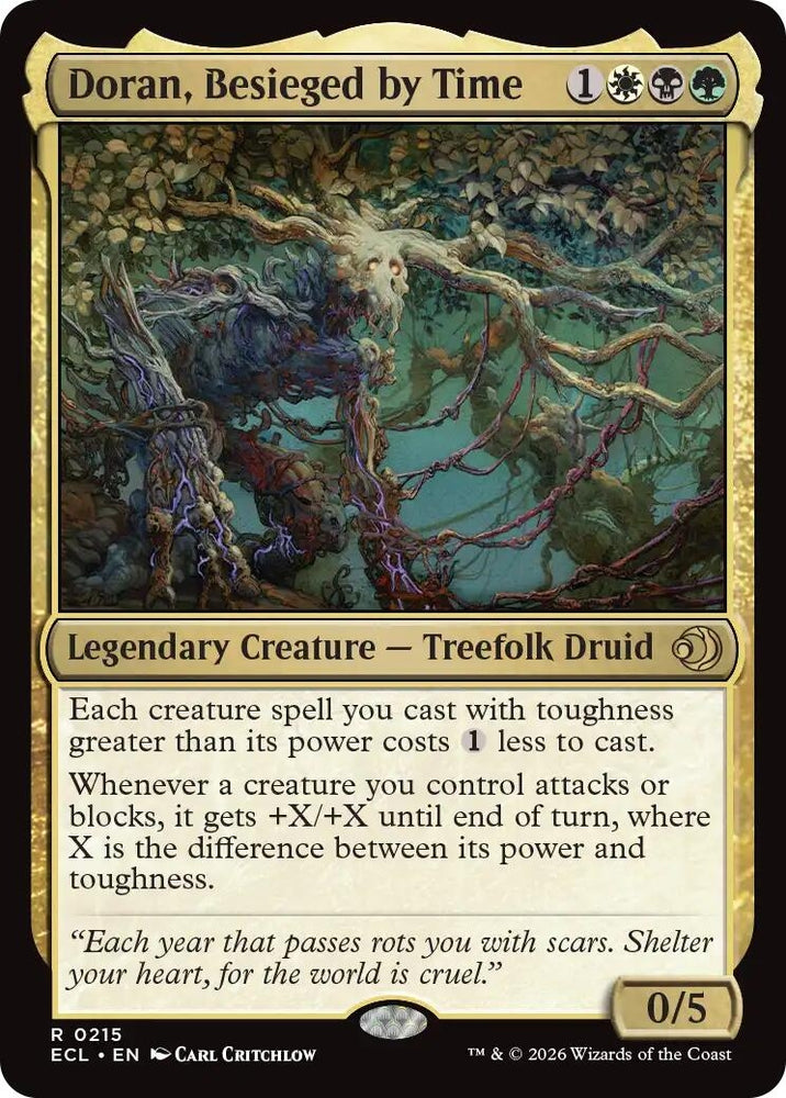 Doran, Besieged by Time [Lorwyn Eclipsed]
