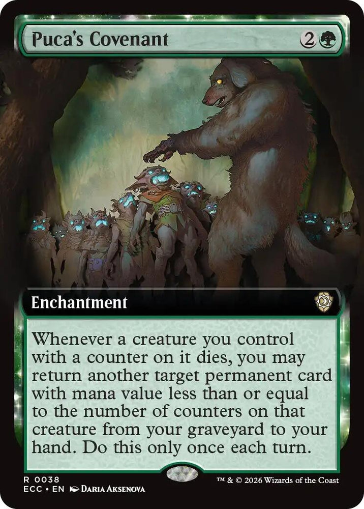 Image for Puca's Covenant (Extended Art) - Magic: The Gathering