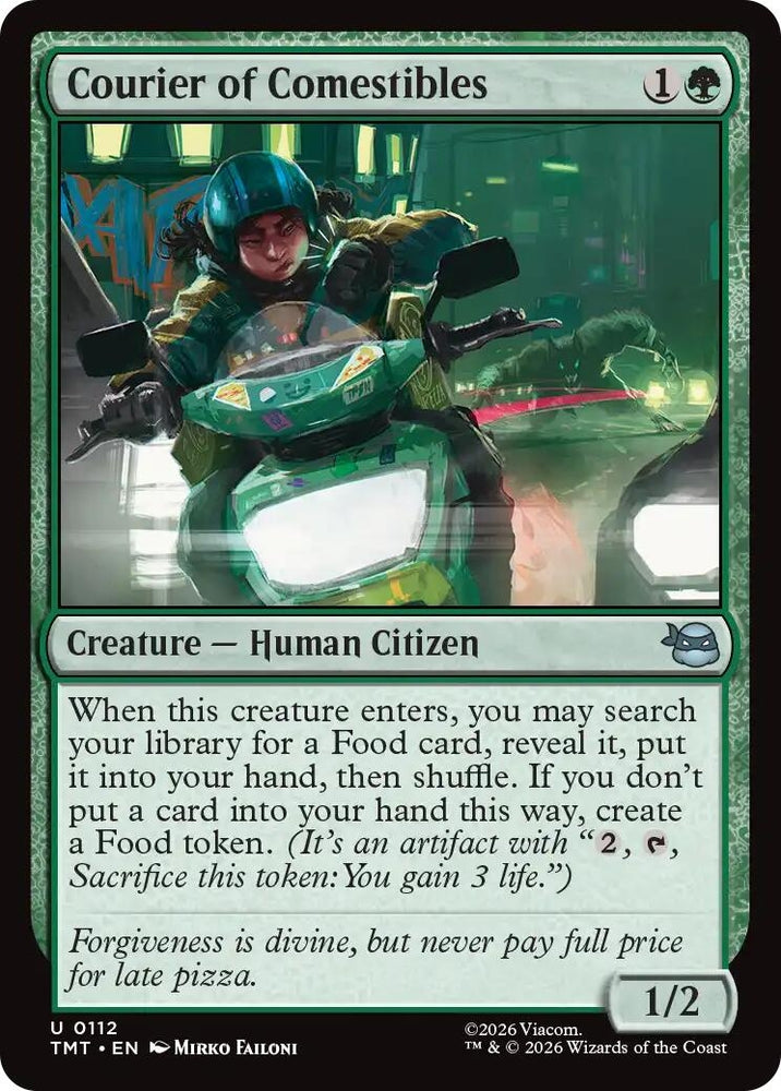 Image for Courier of Comestibles (112) (TMT) - Magic: The Gathering