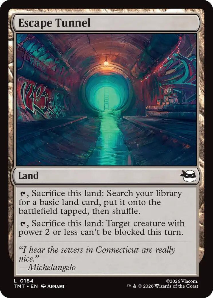 Image for Escape Tunnel (184) (TMT) - Magic: The Gathering