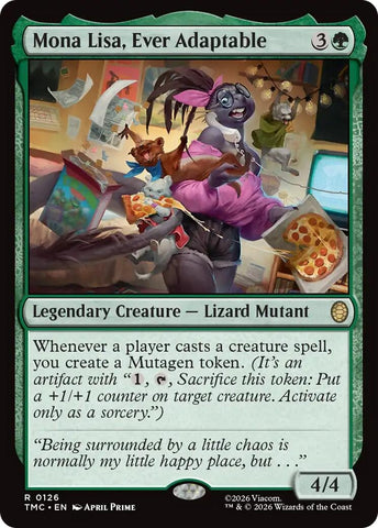 Image for Mona Lisa, Ever Adaptable (126) (TMC) - Magic: The Gathering