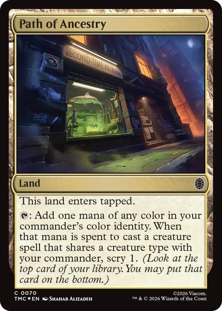 Image for Path of Ancestry (Surge Foil) (70) (TMC) - Magic: The Gathering