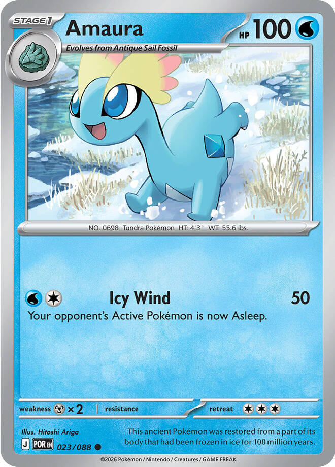 Amaura (023/088) [Mega Evolution: Perfect Order]