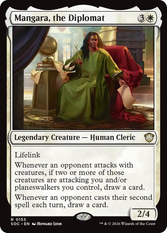 Image for Mangara, the Diplomat (155) (SOC) - Magic: The Gathering