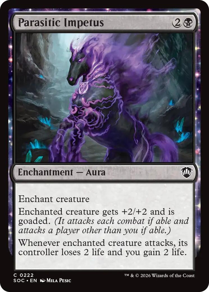 Image for Parasitic Impetus (222) (SOC) - Magic: The Gathering