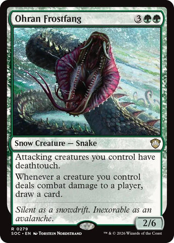 Image for Ohran Frostfang (279) (SOC) - Magic: The Gathering