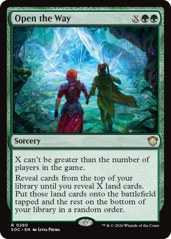 Image for Open the Way (280) (SOC) - Magic: The Gathering