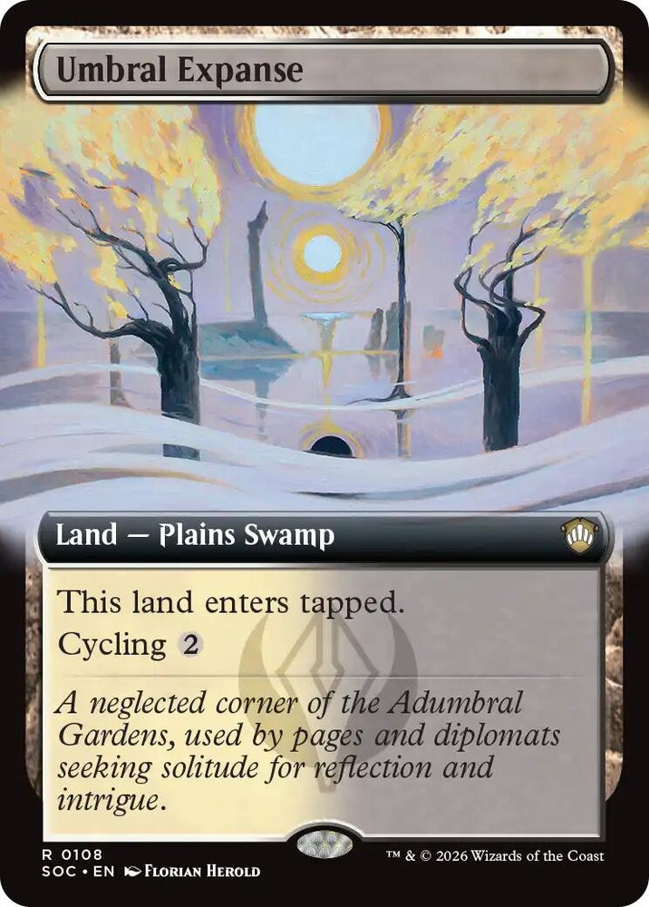 Image for Umbral Expanse (Extended Art) (108) (SOC) - Magic: The Gathering