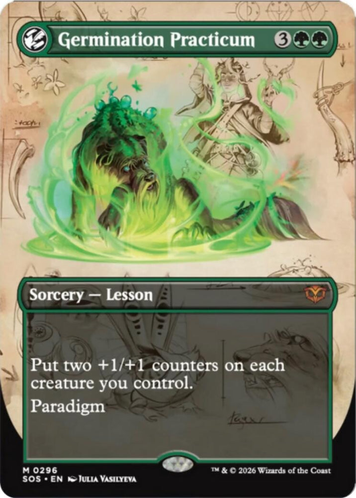 Germination Practicum (Borderless) [Secrets of Strixhaven]