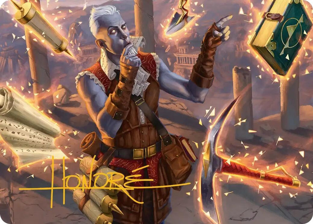 Image for Dig Site Inventory Art Card (Gold-Stamped Signature) (2) (ASSOS) - Magic: The Gathering