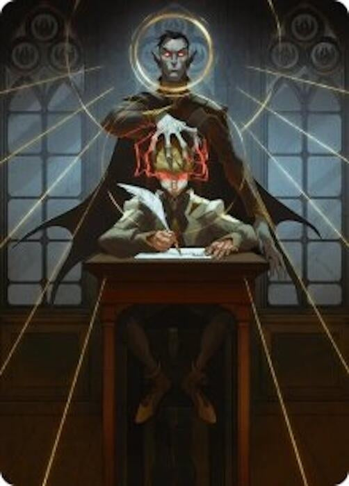 Image for Vampiric Tutor Art Card (45) (ASSOS) - Magic: The Gathering