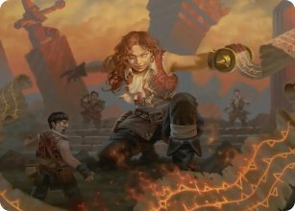 Image for Zealous Lorecaster Art Card (14) (ASSOS) - Magic: The Gathering