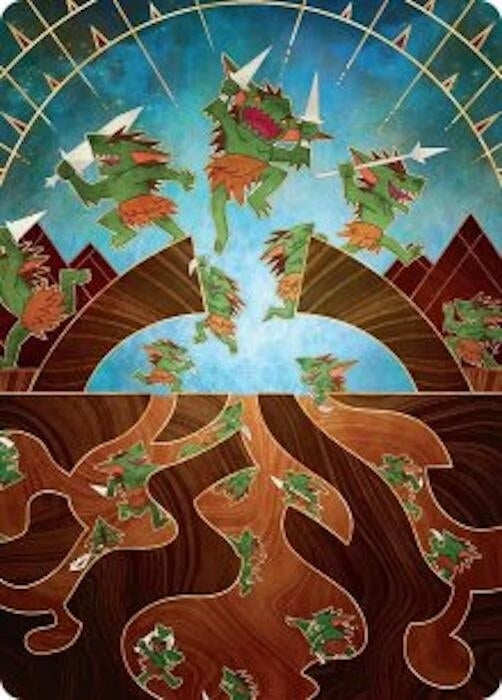 Image for Empty the Warrens Art Card (46) (ASSOS) - Magic: The Gathering
