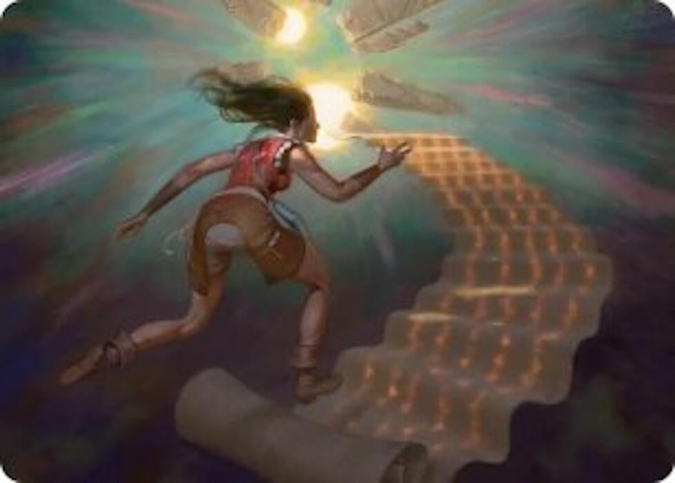 Image for Pursue the Past Art Card (22) (ASSOS) - Magic: The Gathering