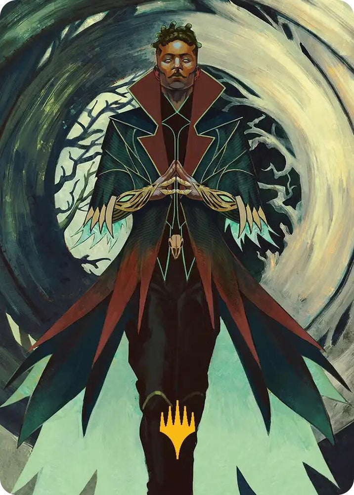Image for Professor Dellian Fel Art Card (Gold-Stamped Planeswalker Symbol) (28) (ASSOS) - Magic: The Gathering