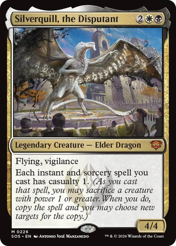 Image for Silverquill, the Disputant (226) (PPSOS) - Magic: The Gathering