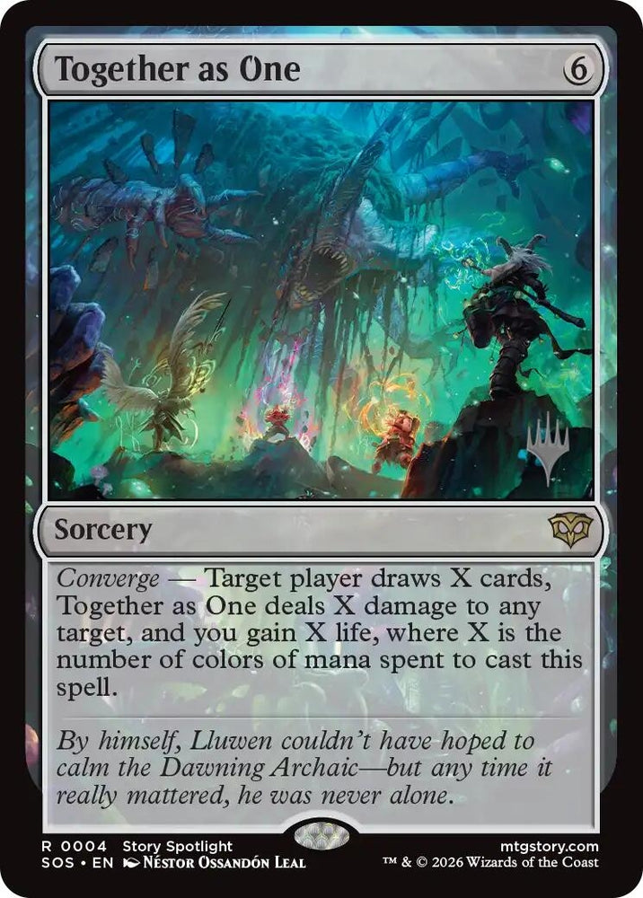 Image for Together as One (4) (PPSOS) - Magic: The Gathering
