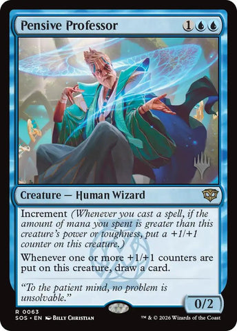 Image for Pensive Professor (63) (PPSOS) - Magic: The Gathering