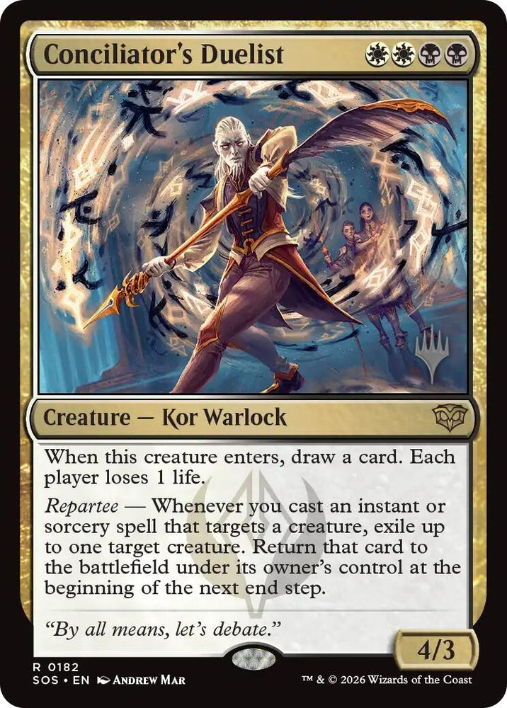 Image for Conciliator's Duelist (182) (PPSOS) - Magic: The Gathering