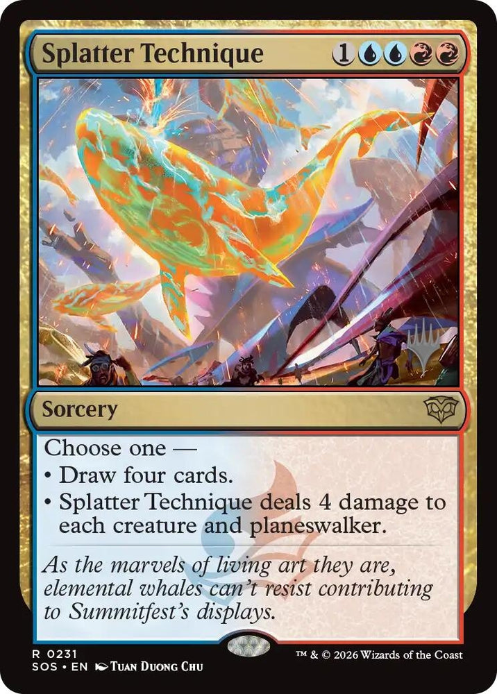 Image for Splatter Technique (231) (PPSOS) - Magic: The Gathering