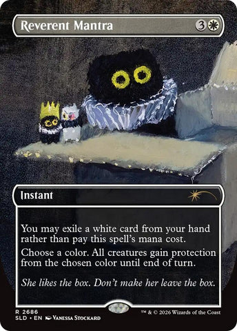 Image for Reverent Mantra (2686) (SLD) - Magic: The Gathering