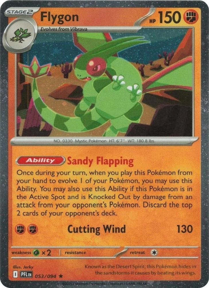 Image for Flygon - 053/094 (Cosmos Holo) (053/094) (BLE) - Pokemon